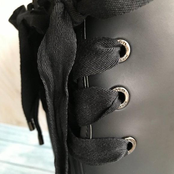 Coach Tristee Rain Boots 🖤👢🎀☔️ - Picture 6 of 12